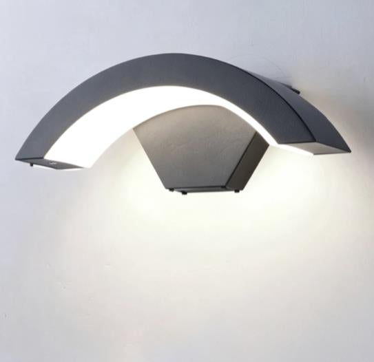 Kinkiety zewnętrzne LED, nowoczesne kinkiety 24 W, dekoracyjne oświetlenie wewnętrzne LED, wodoodporność IP65, białe światło
