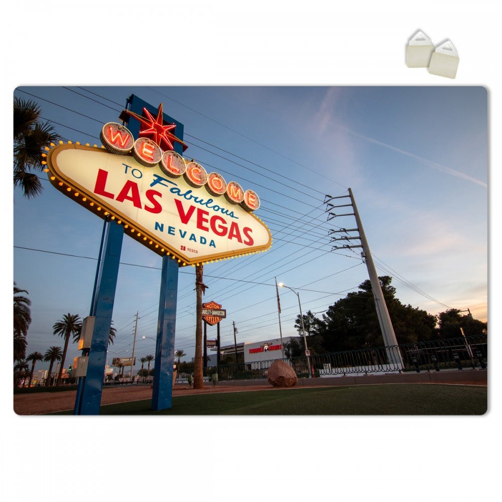 LAS VEGAS - PLAKAT Forex z ekspandowanego PVC o grubości 3 mm - 100x70 cm