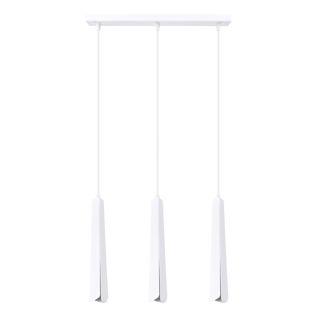 Lampa wisząca REFLEX biała 3xG9x8W metal wym:120x45x5cm IP20 Pure Lume