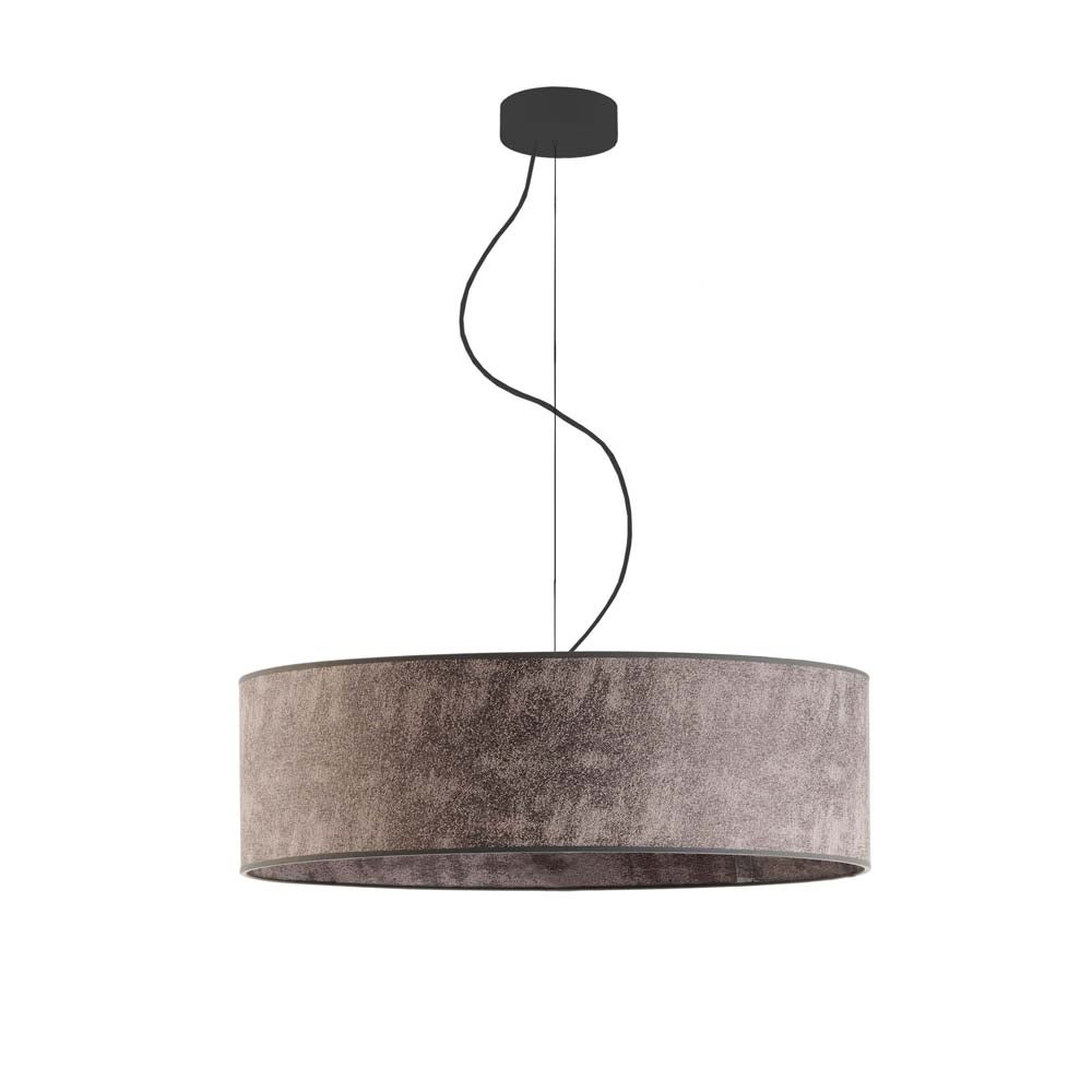 Lampa sufitowa żyrandol lampa wisząca z abażurem walec 60 cm BLUES