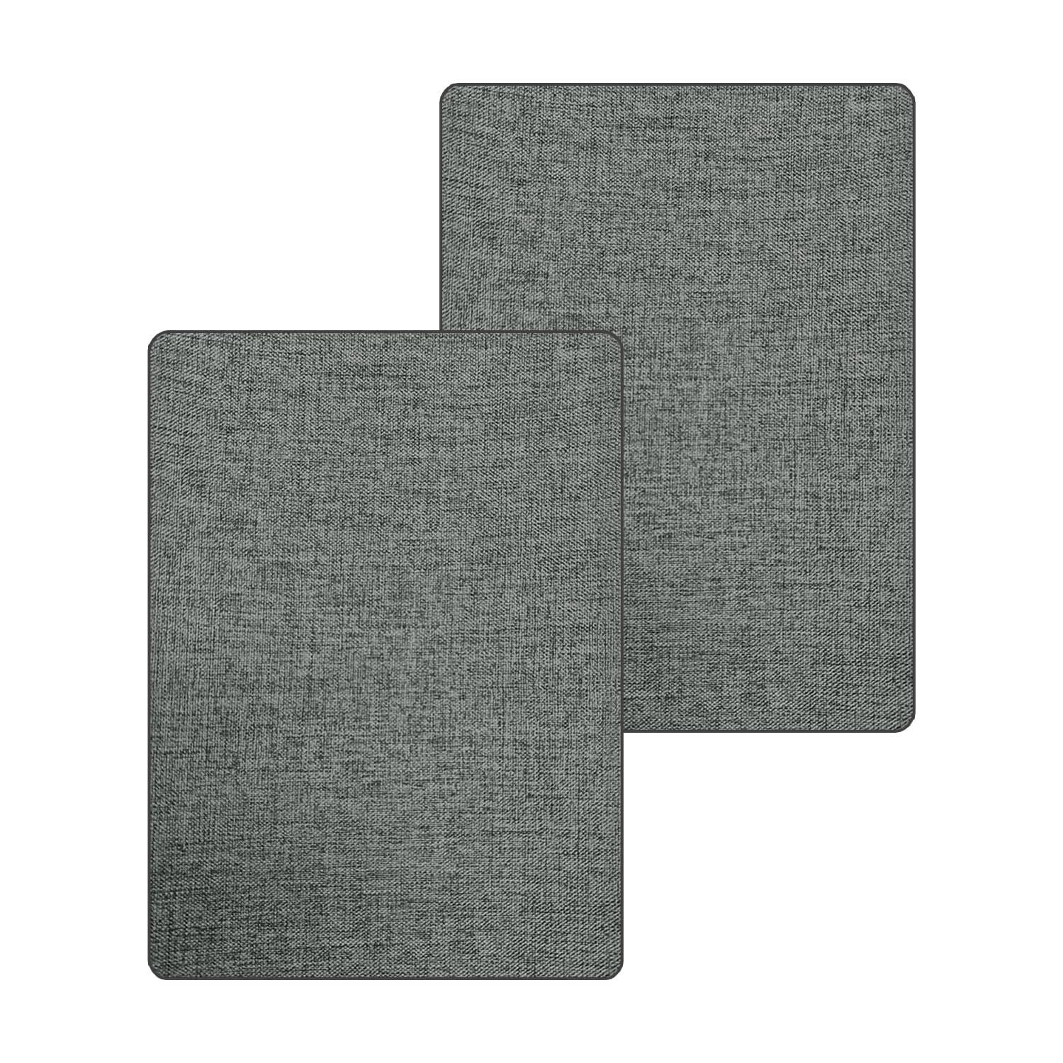 szt. 20,5*28 cm naklejki do naprawy mebli, łatki z tkaniny lnianej, samoprzylepna łatka do naprawy tkanin, klej do naprawy tkanin siedzeń (ciemnoszar