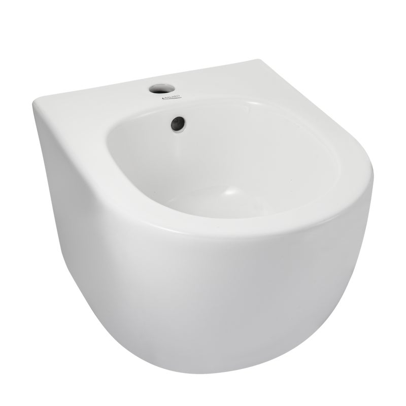 Balneo Bidet Wiszący ASOX WC Biały Podwieszany Ceramiczny z zestawem montażowym