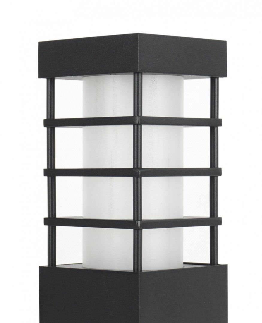 Słupek ogrodowy 50 cm 1xE27 czarny IP54 SU-MA RADO RADO II 2 BL