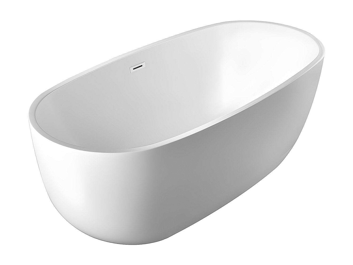 Wanna wolnostojąca NICA - 238L - 170*80*58 cm - Kolor biały