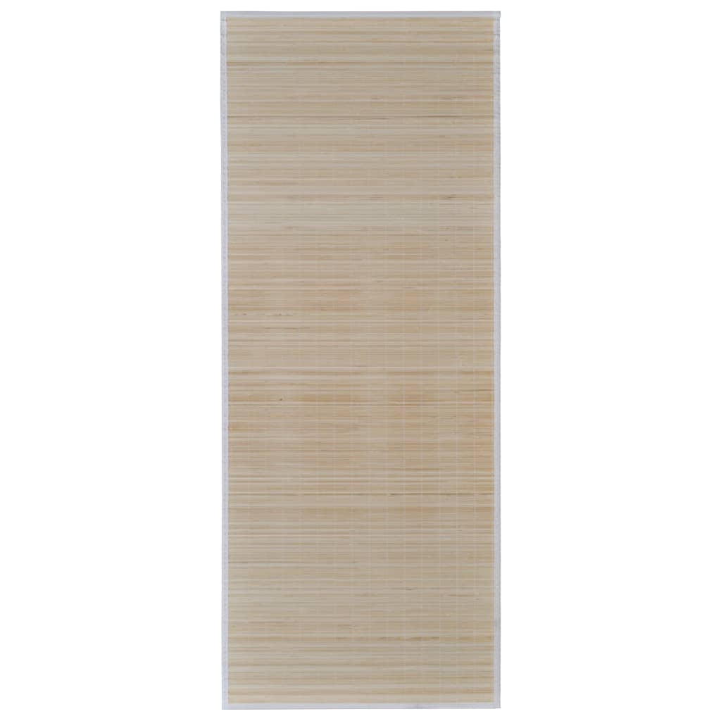 Prostokątne, naturalne maty bambusowe, 2 szt., 120 x 180 cm