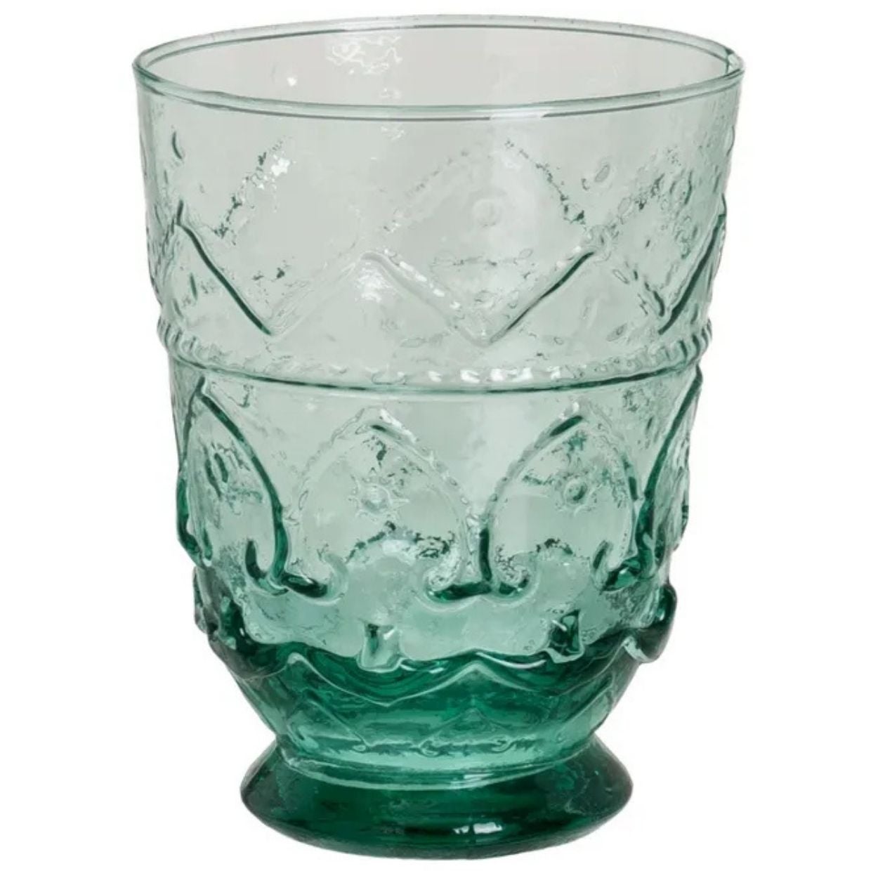 Szklanka BOMBAY GLASS GREEN HowHomely z recyklingowanego szkła 350 ml 1 szt.