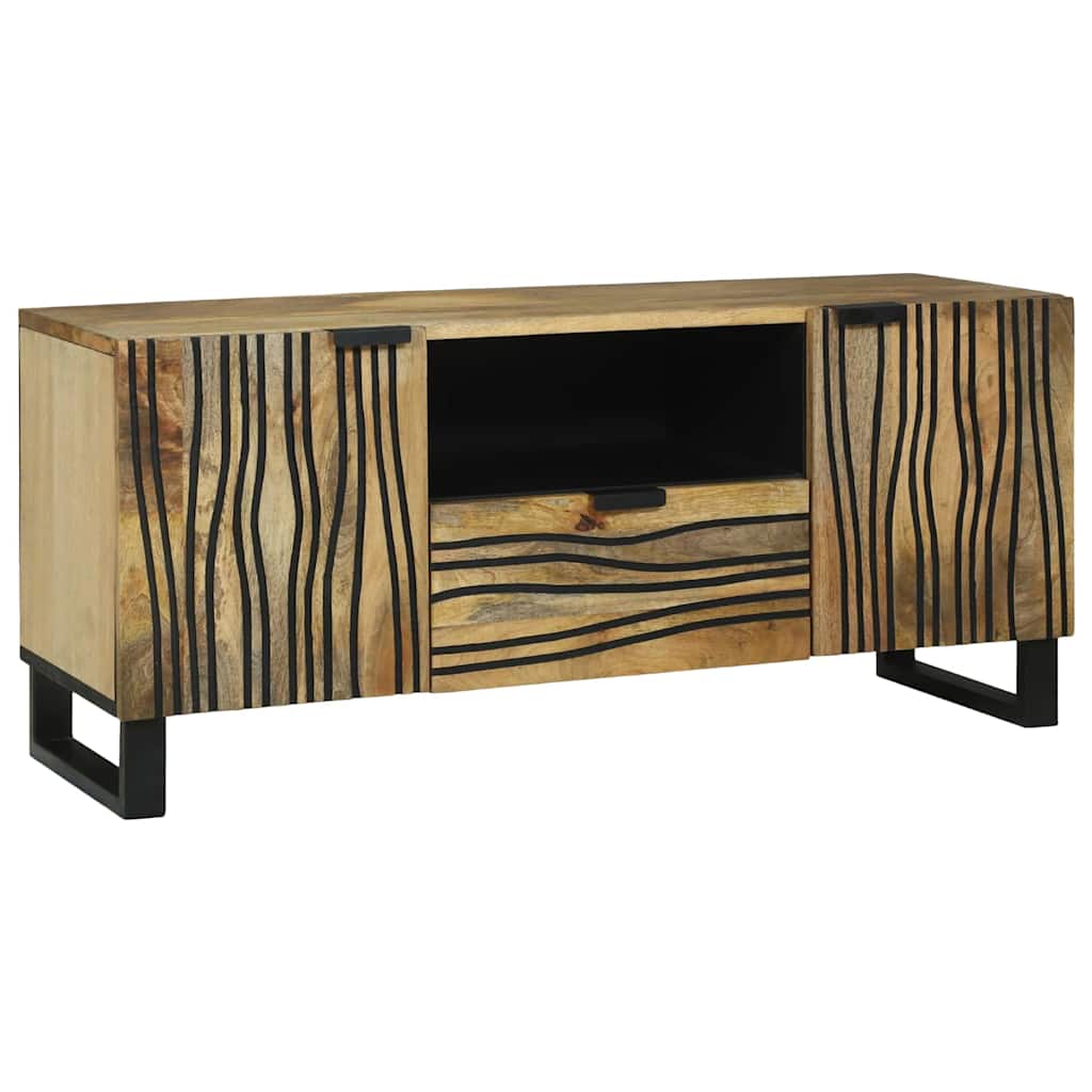 Jednostki telewizyjne z szufladą Brązowy 105 x 33 x 46 cm vidaXL