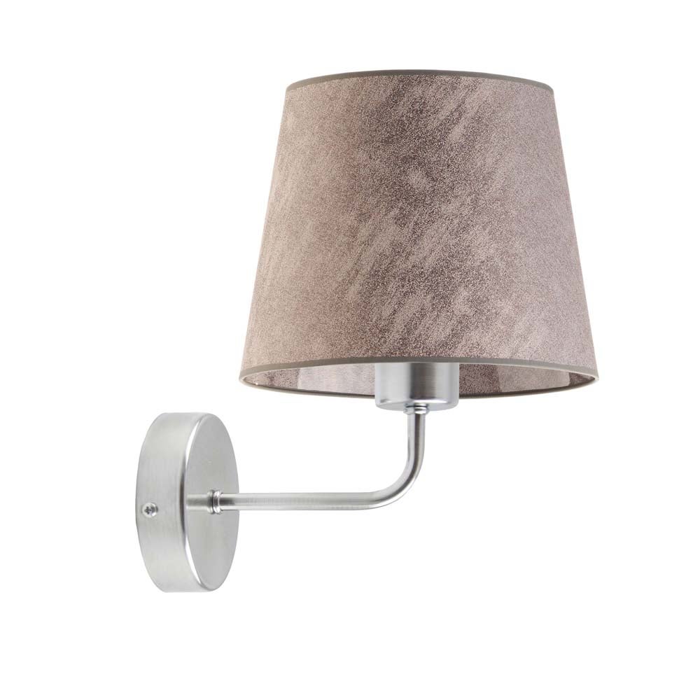 Kinkiet fajka lampa ścienna lampa na ścianę z abażurem stożek BLUES
