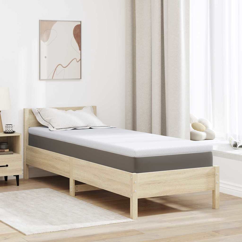 Nakładka na materac Biały 70 x 200 cm Tkanina jacquard vidaXL
