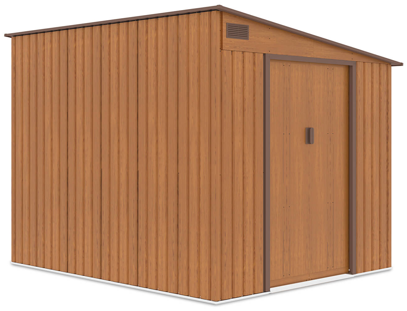 Domek Ogrodowy Narzędziowy na Narzędzia Szopa JASPER 257x214cm Metalowy 1 szt