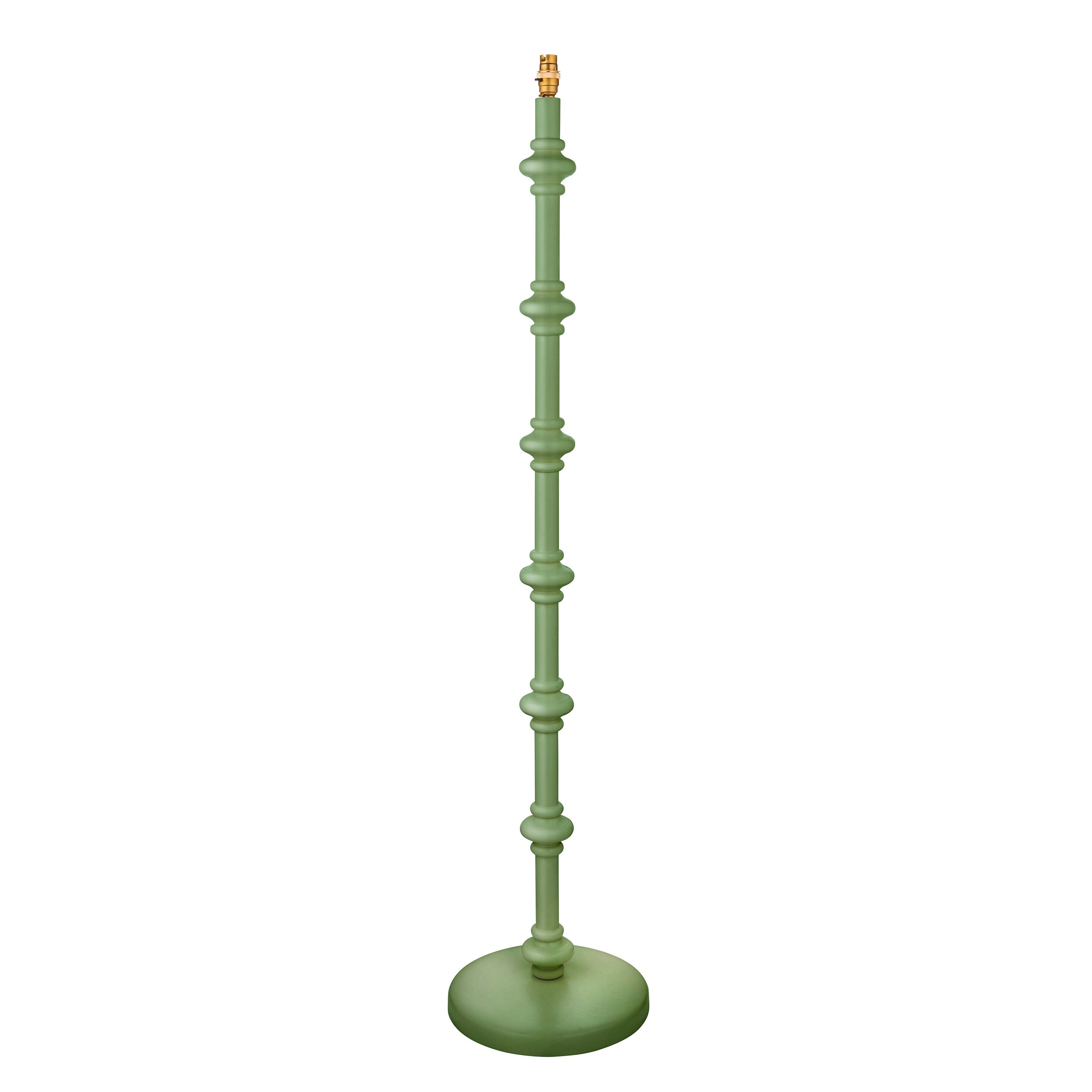 Lampa stojąca drewniana CARNABY zielona 1xB22x10W drewno wym:138x30x30cm IP20 Endon