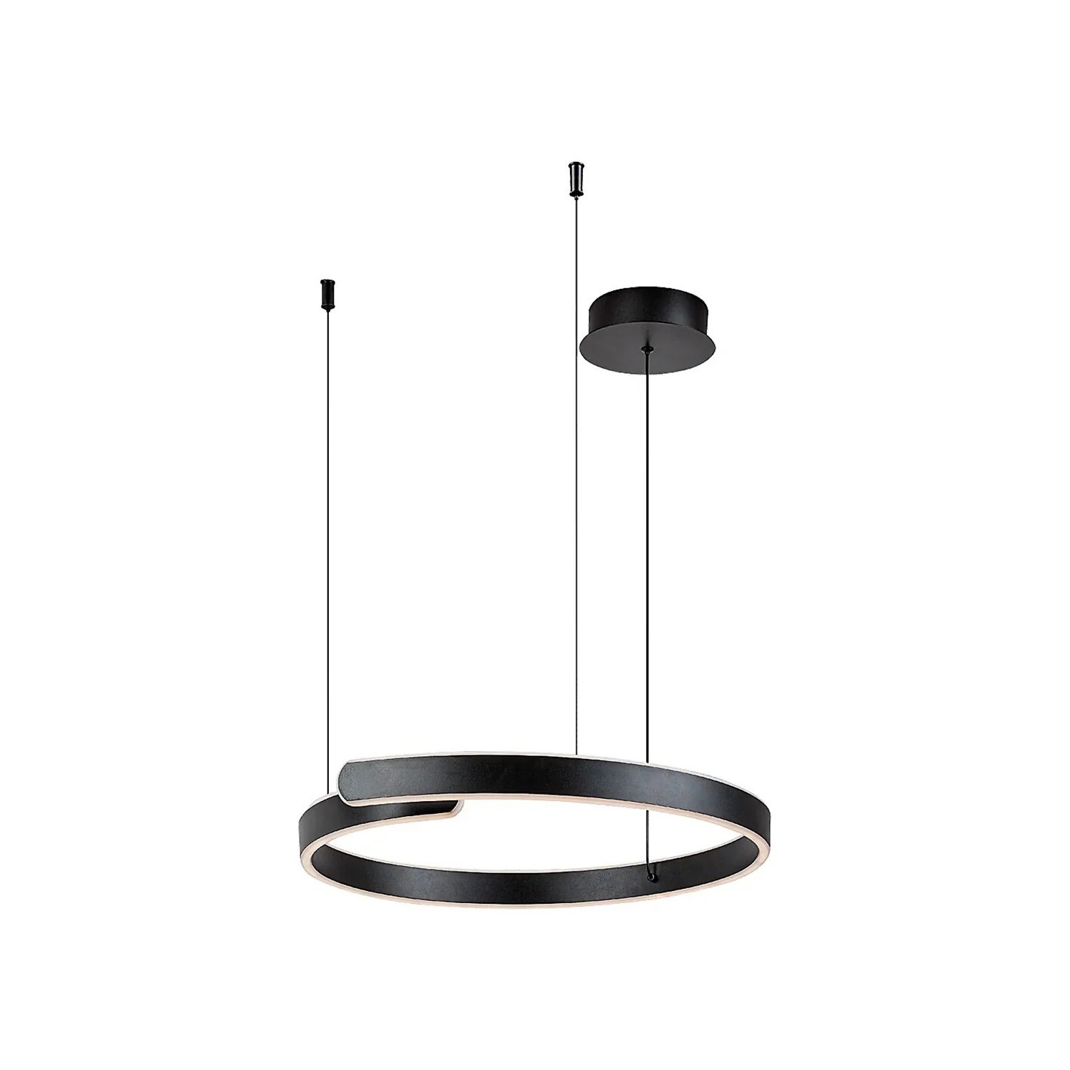 Lampa wisząca Silnora czarno-biała LED 35W 3000/4000/6500K 2200lm nowoczesna wym: 120 x 57 x 53 cm metal Rabalux