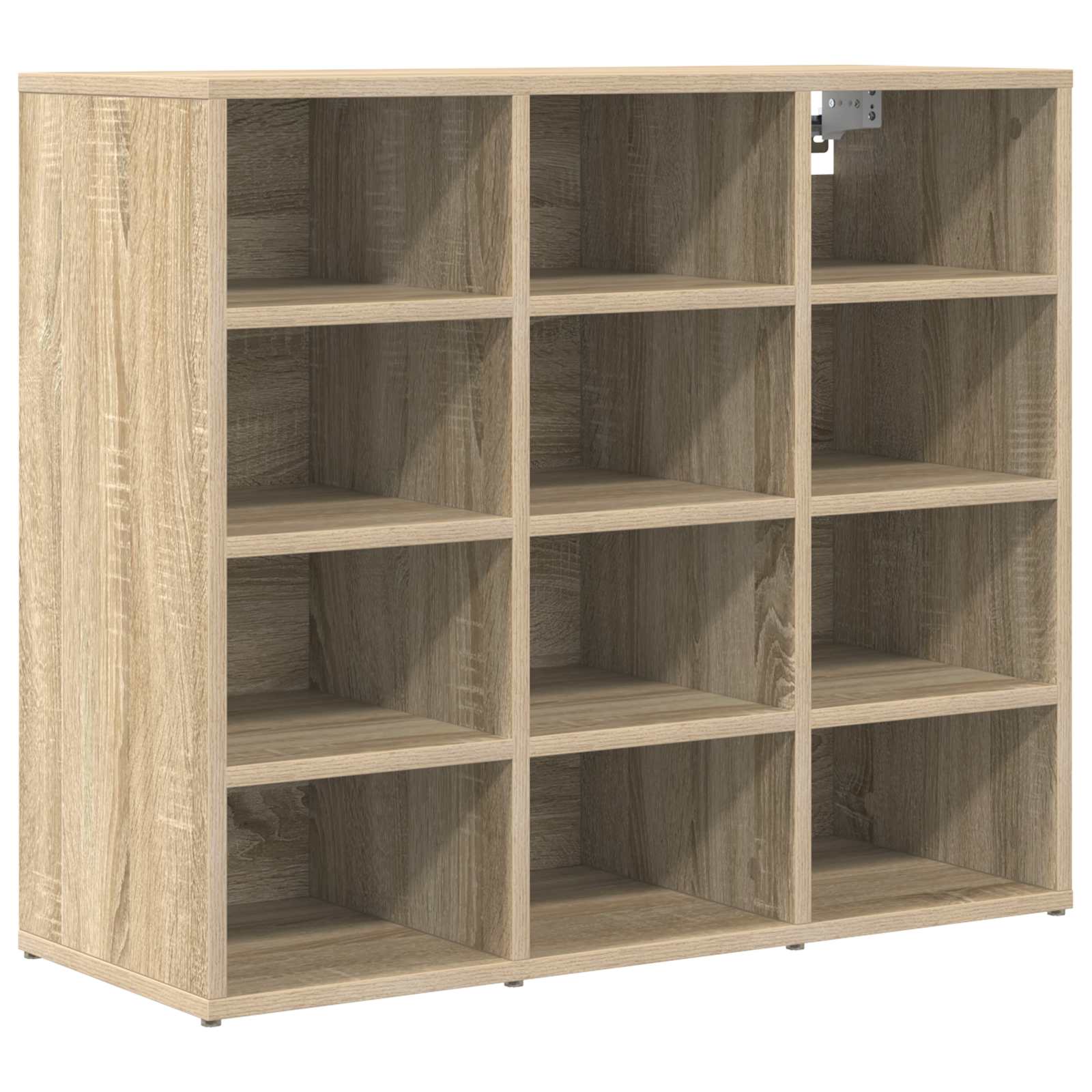 Szafka na buty 77,5 x 30 x 67 cm Drewno inżynieryjne Dąb Sonoma