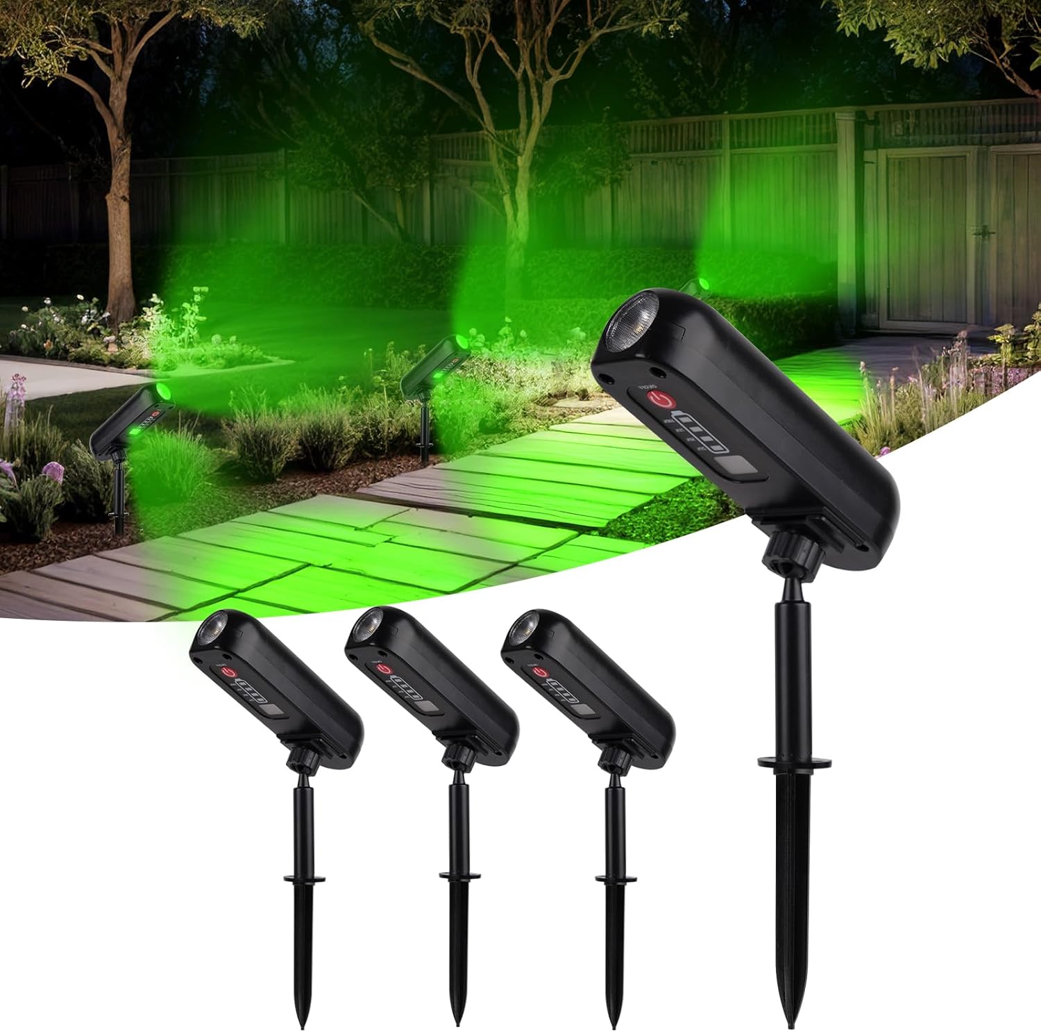 Zestaw Solarnych Reflektorów Ogrodowych LED Wodoodporna Lampa Solarna Zewnętrzny Reflektor Solarny z Oświetlenia Zewnętrzne Oświetlenie Zewnętrzna S
