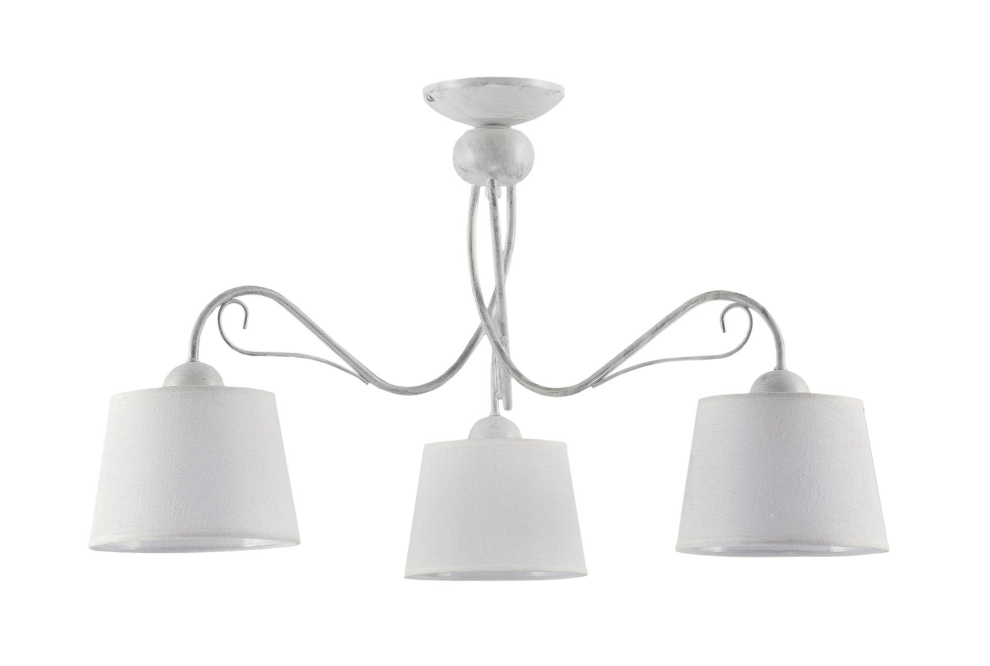 Lampa sufitowa Kamelia JUPITER biały E27 80x80x46 cm 1 szt.