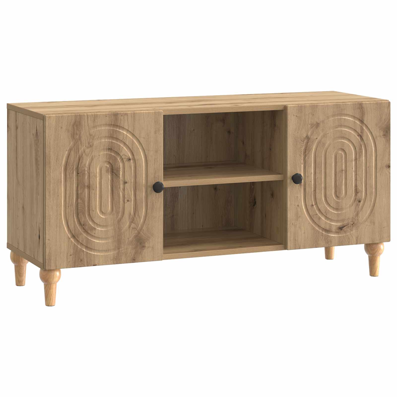 Szafka pod telewizor 102 x 34,5 x 50 cm Dąb artisan