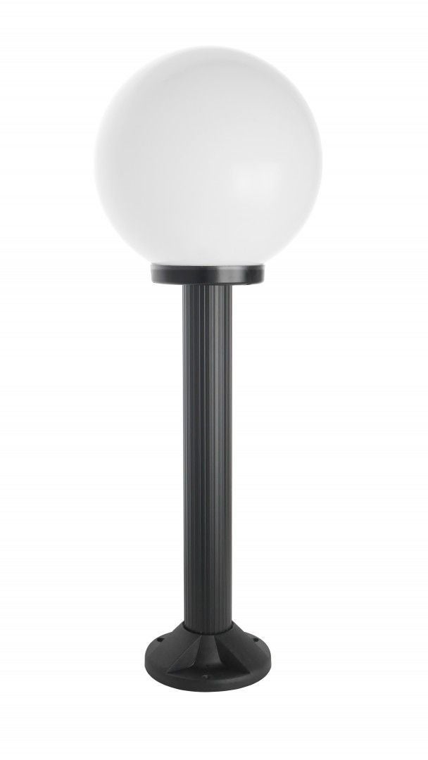 Lampa ogrodowa stojąca Kule czarna 1xE27x60W wym: 75 x 25 x 25 cm tworzywo sztuczne SU-MA