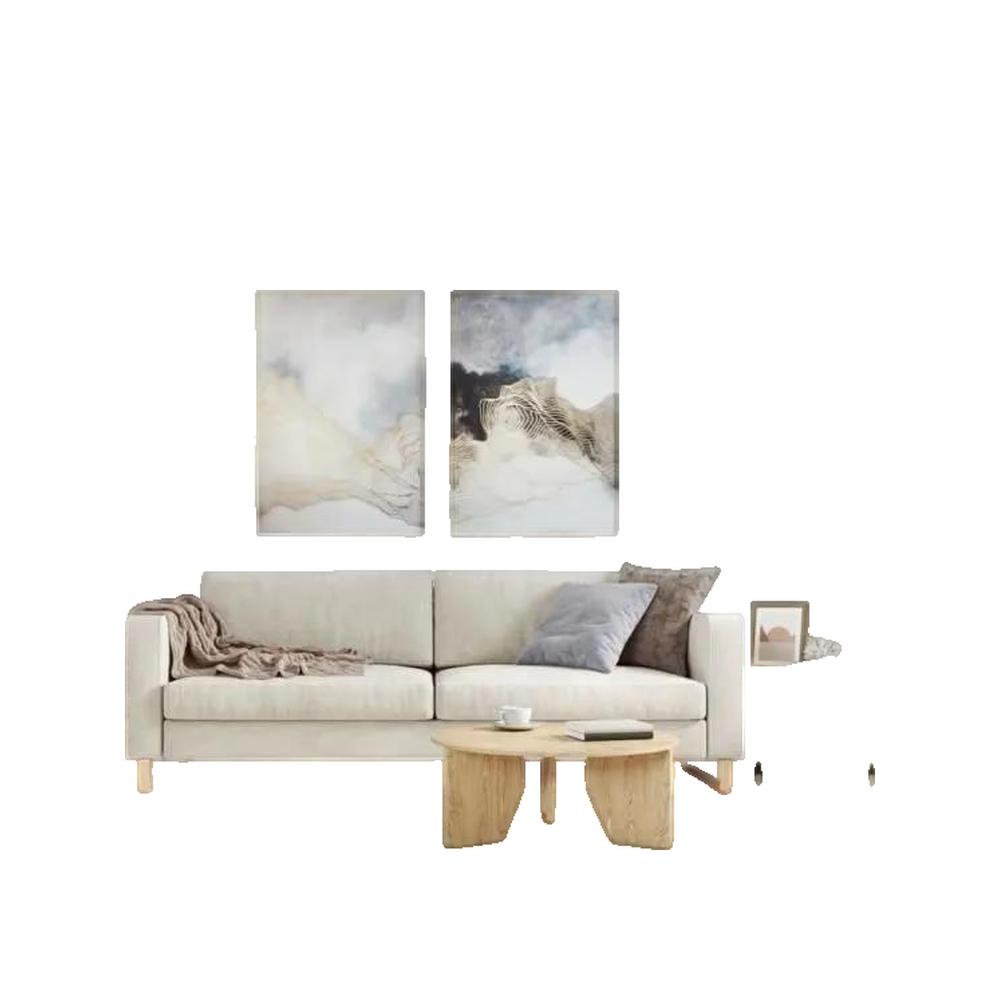 Stoliki Kawowe vidaXL 2 szt. Drewno Inżynieryjne Czarny z Szufladą 50x50x40 cm