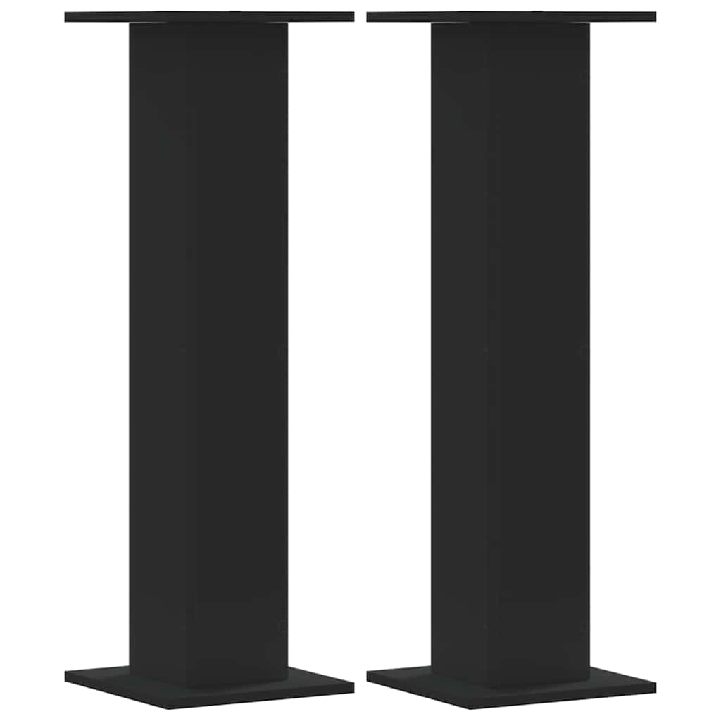 2x Stojak na Rośliny 95 cm Czarny do Salonu