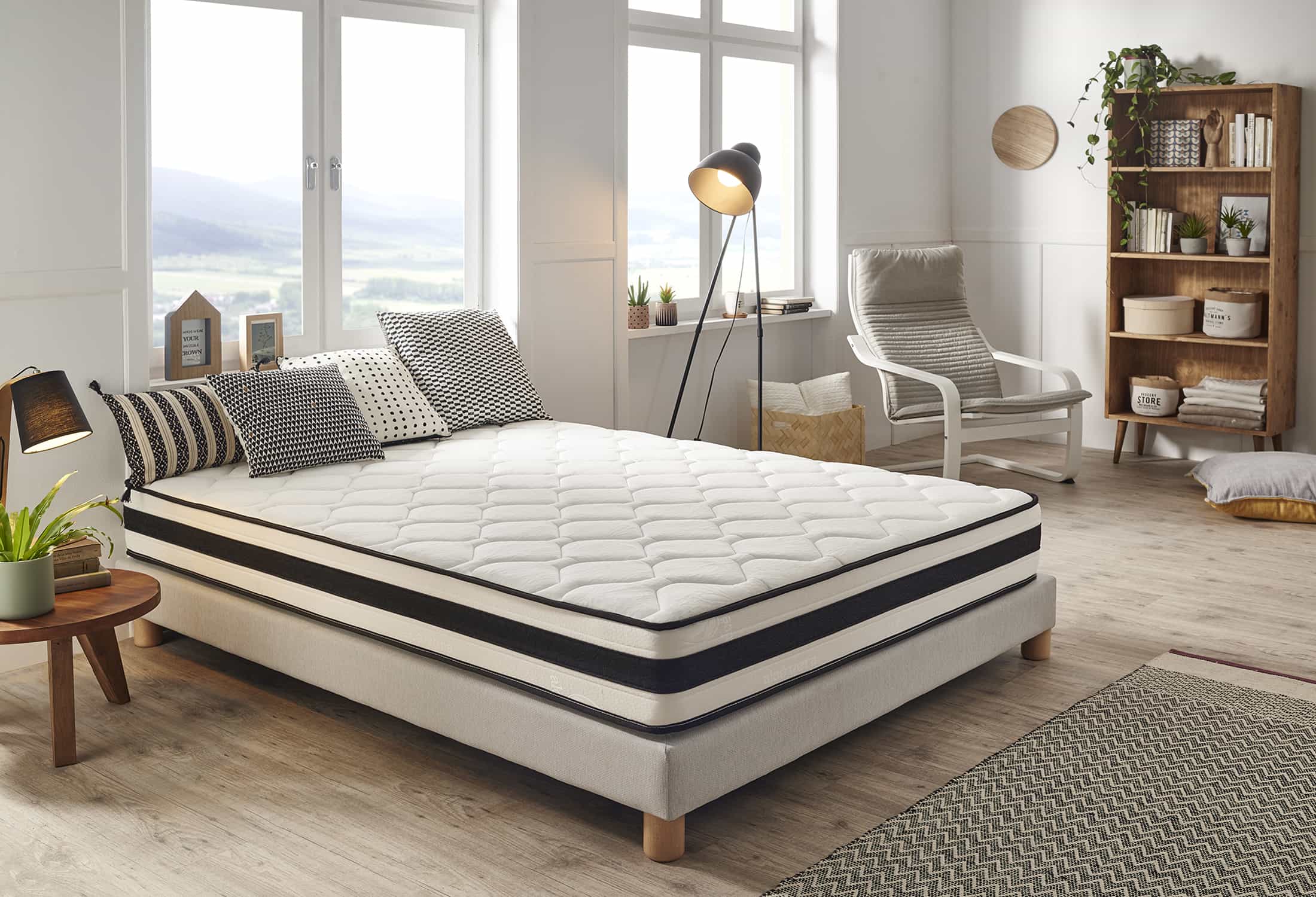 Materac SuperSoft Maxim 21cm, 140 X 190cm - Moonia