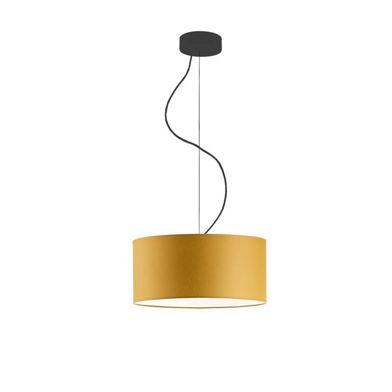 Lampa sufitowa żyrandol lampa wisząca z abażurem walec 30 cm BLUES