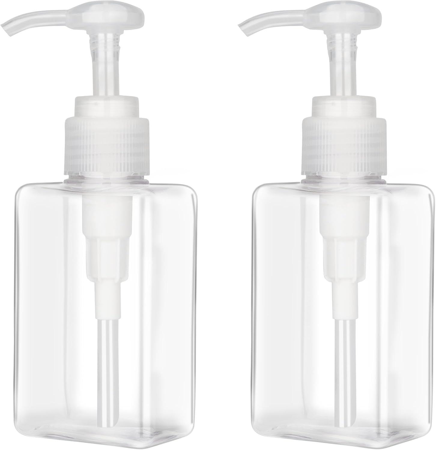 Butelki podróżne na kosmetyki, dozowniki do mydła w piance, niezbędne w podróży, 450 ml, 2 sztuki