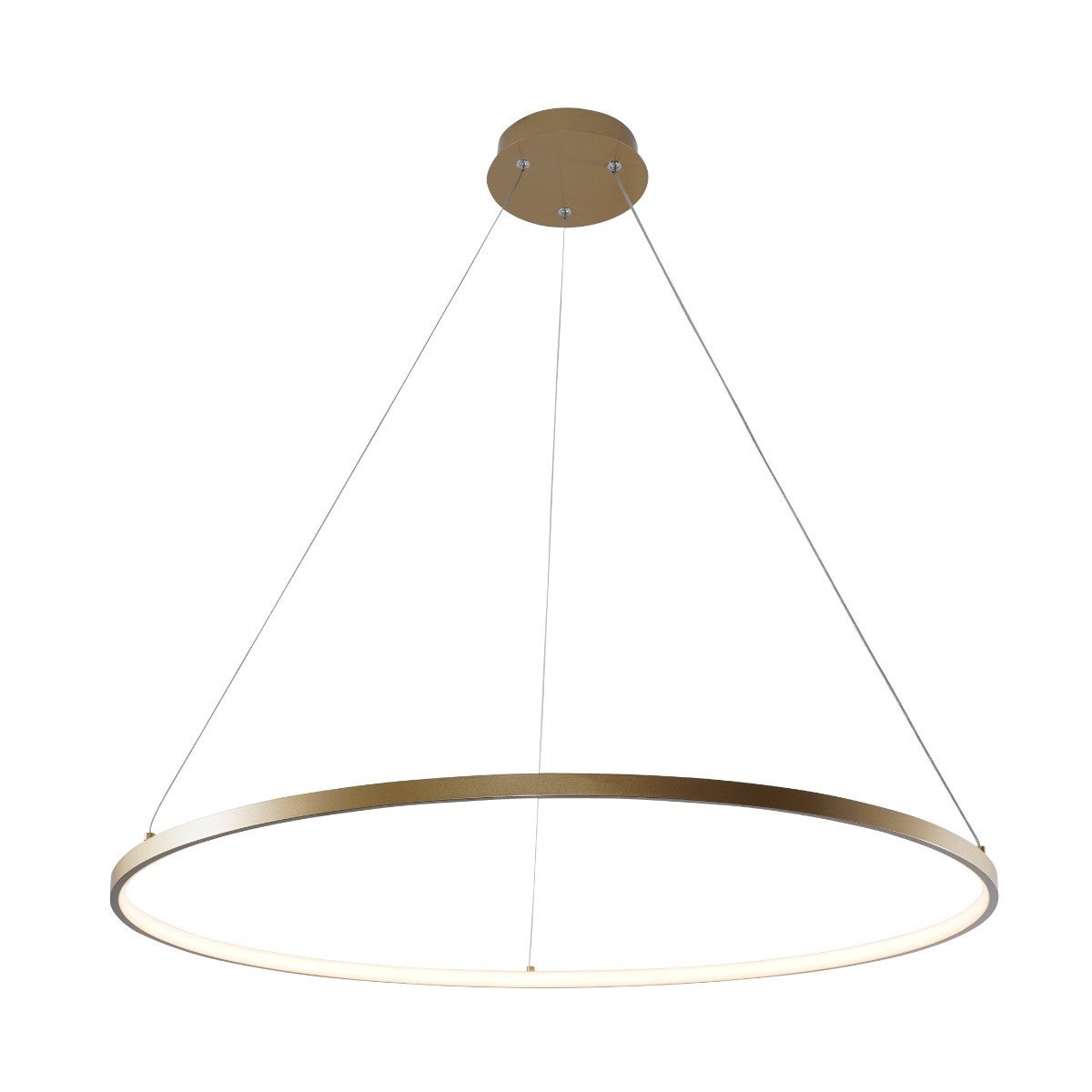 Żyrandol ledowy pierścień 80 cm BRENO LED 36W Zuma Line 2023201-GD80