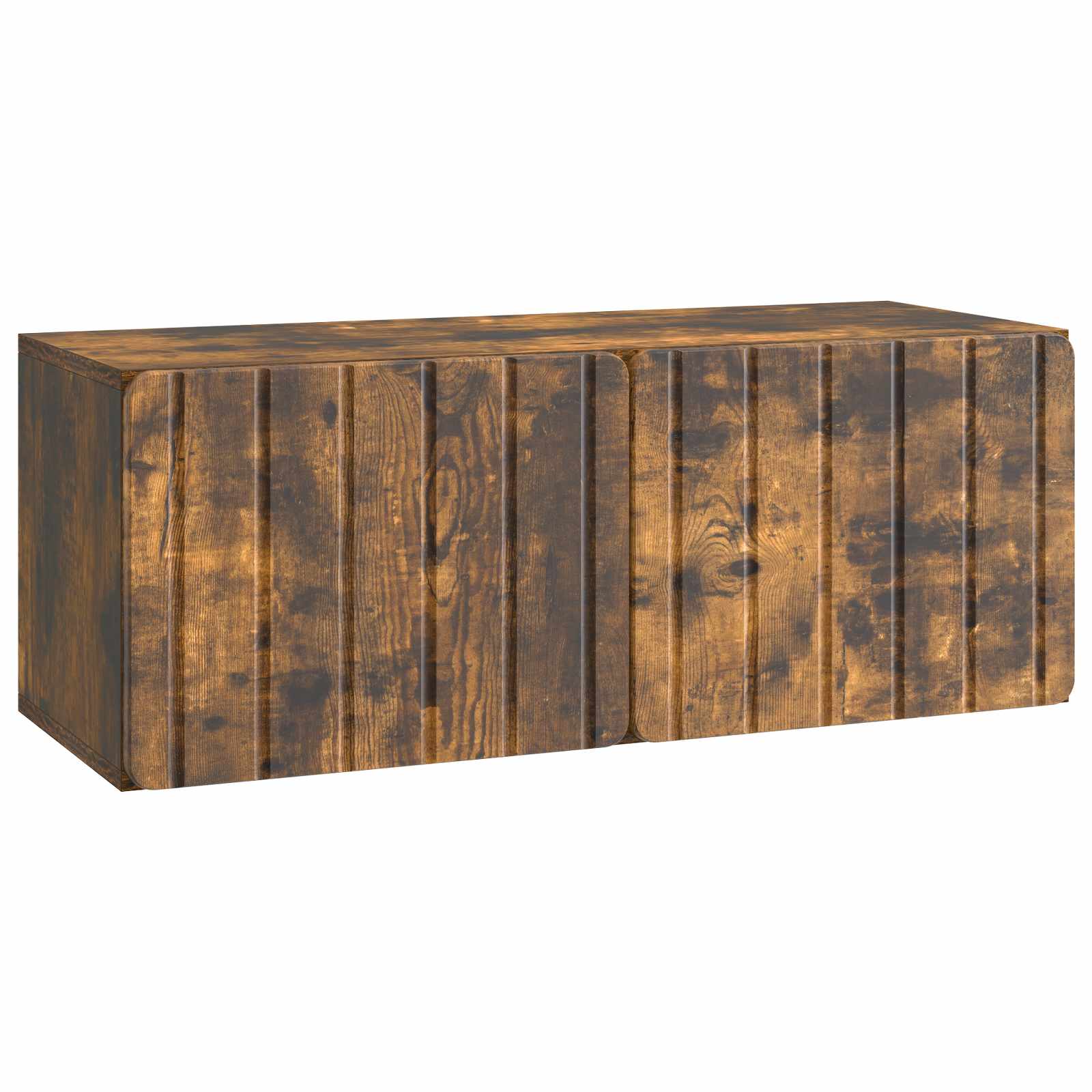 Szafka RTV montowana na ścianie 78,5 x 31 x 30 cm Dąb wędzony