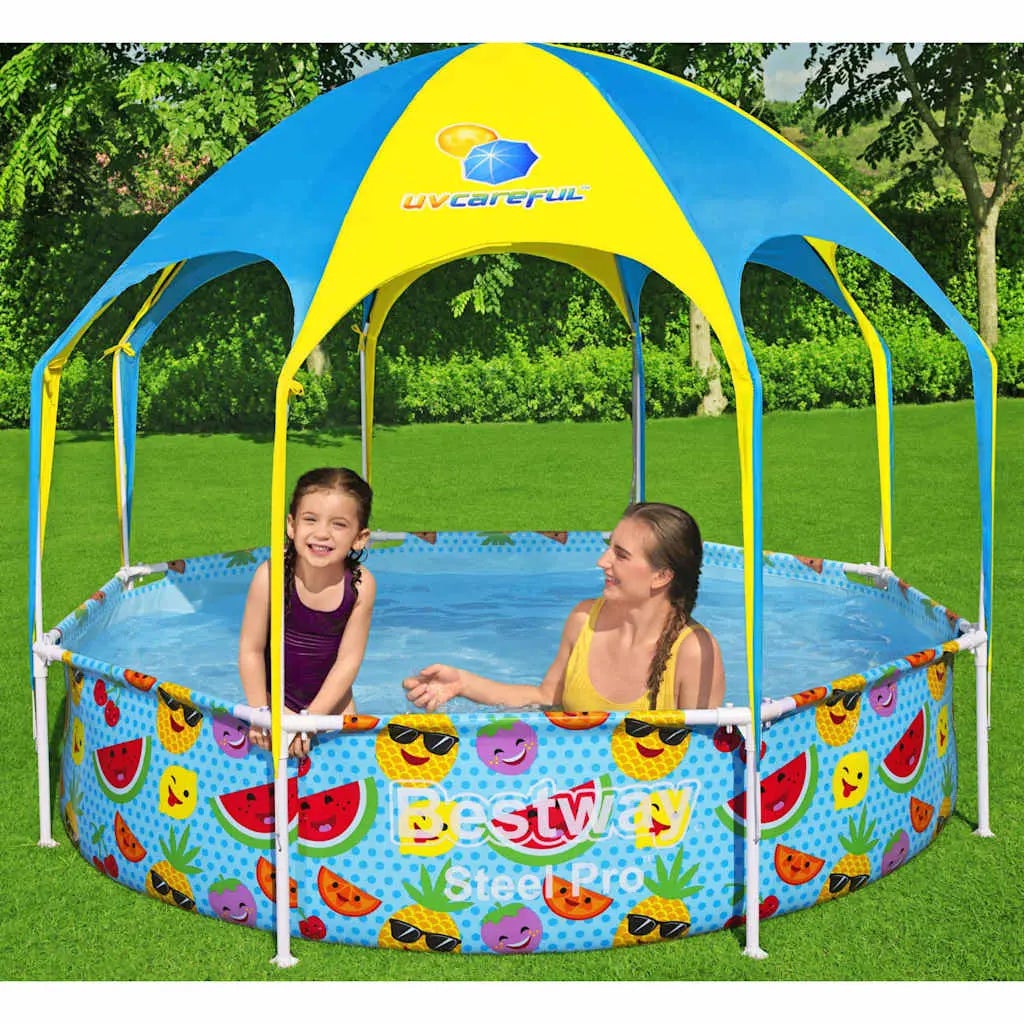 vidaXL Basen dla dzieci z 300 piłeczkami 75x75x32 cm