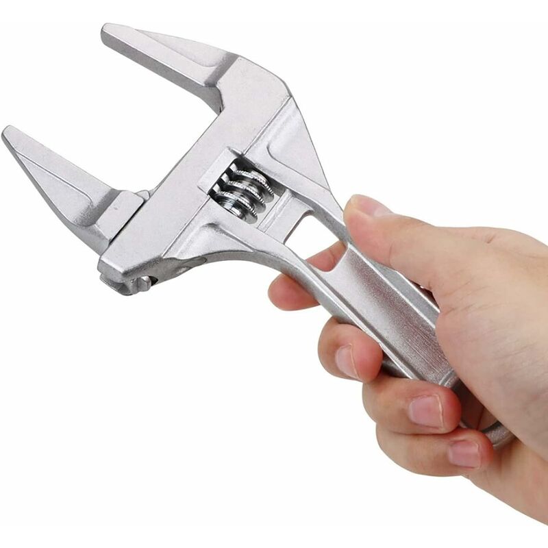 Klucz nastawny Klucze regulowane otwarte Klucze nastawne aluminiowe Klucz do łazienki Trzonek hydraulika Narzędzie ręczne do dokręcania śrub nakrętek