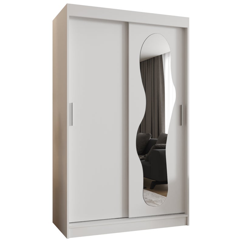 Szafa przesuwna garderoba ULTRA 120 x 62 x 200 cm Biały