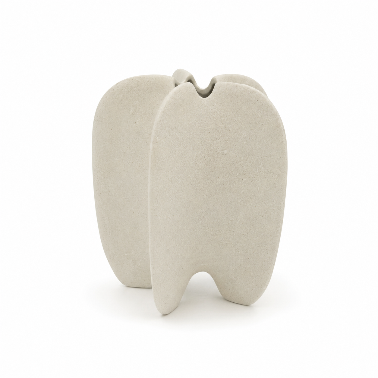 Wazon ceramiczny ozdobny Modern 2 beż 14,1x14,9cm