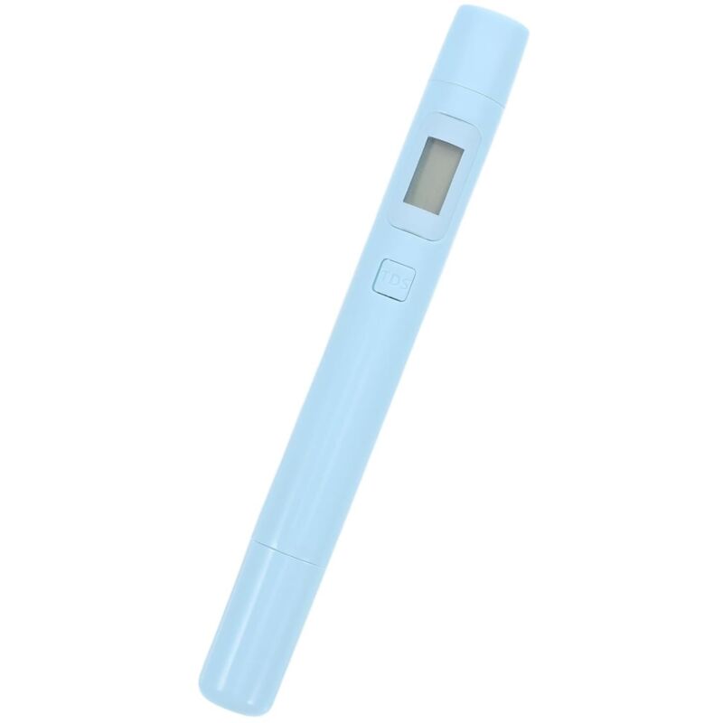 Niebieski plastikowy tester jakości wody, test jakości wody, wodomierz domowy, tester wody basenowej, długopis testowy do wody