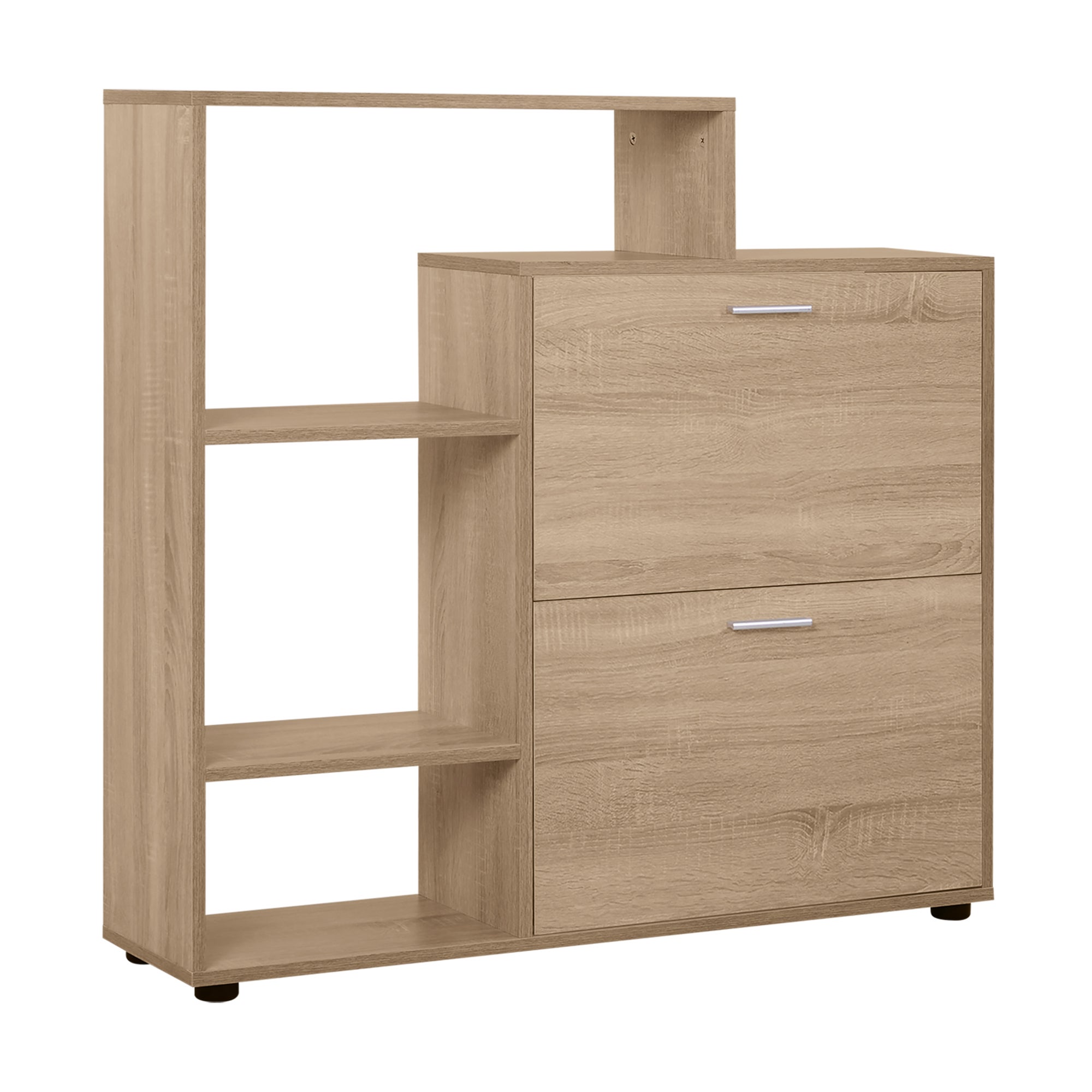 Półka na buty, nowoczesny design, elegancka, oszczędzająca miejsce, 20 par, wejście drewniane, 101,5 x 25,5 x 98 cm