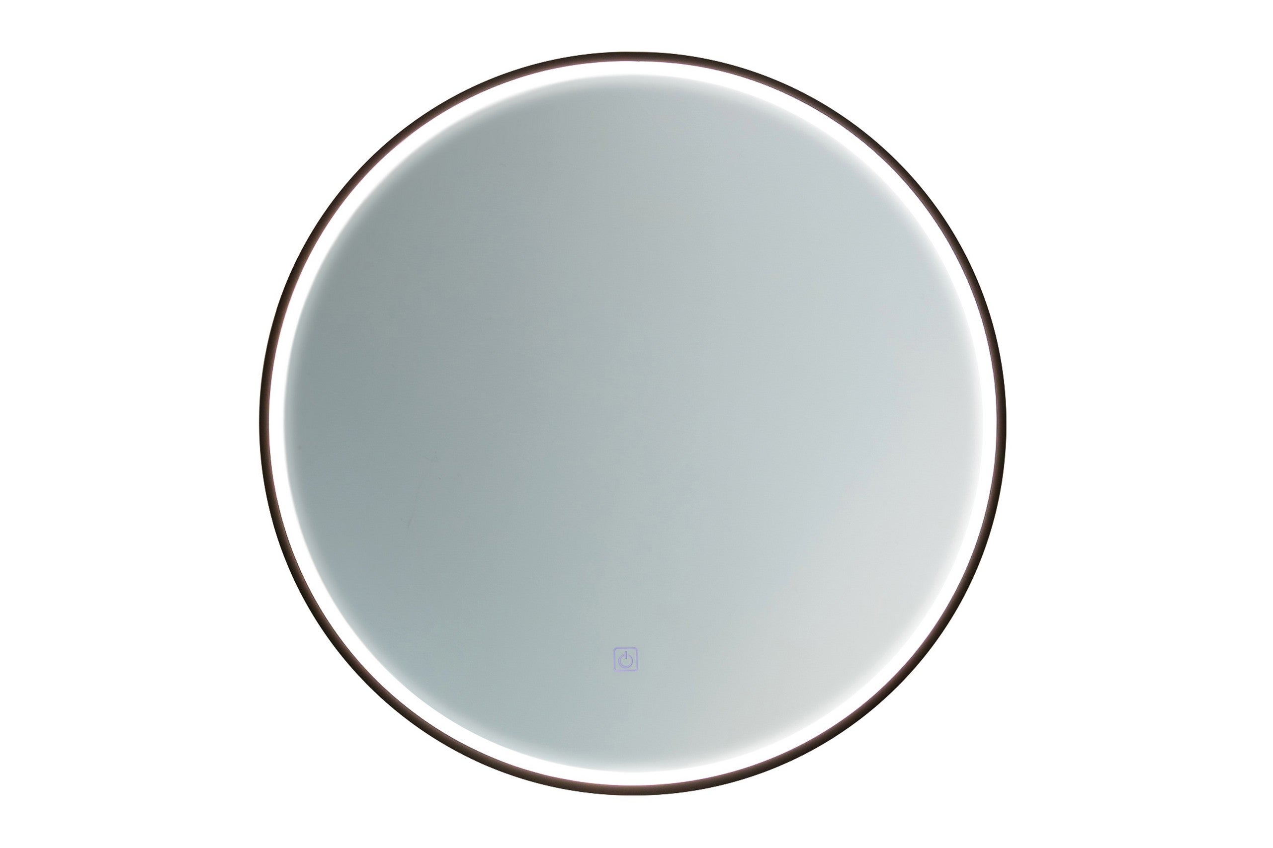 Lustro LED w ramie 80 x 80 x 4 cm