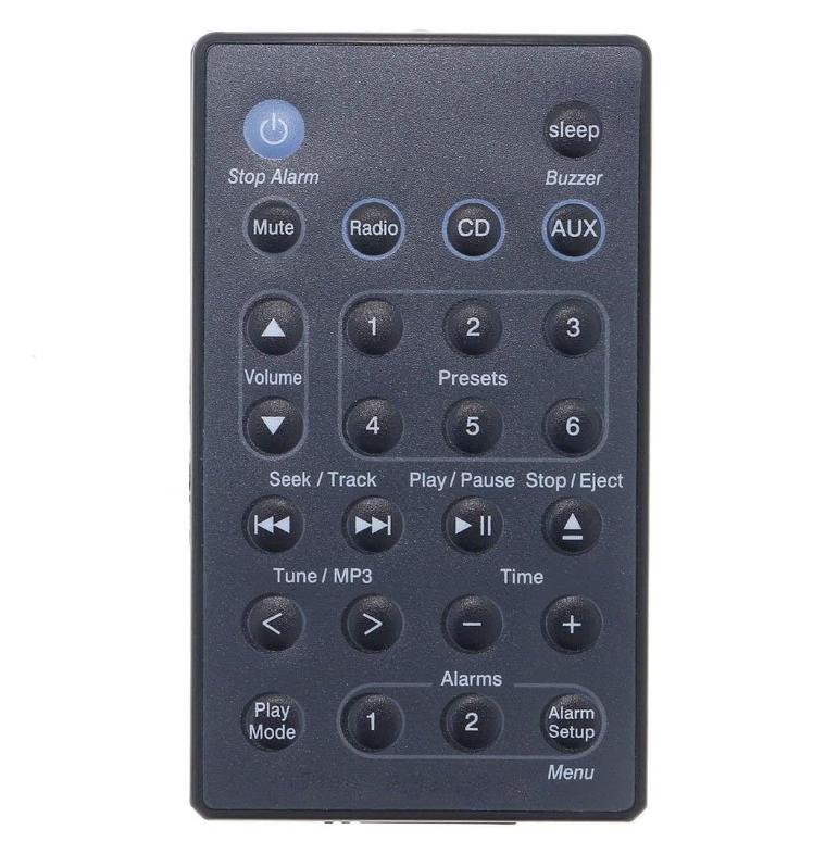 Nowy pilot kompatybilny z systemem muzycznym Bose Wave Music System 3 III (czarny)