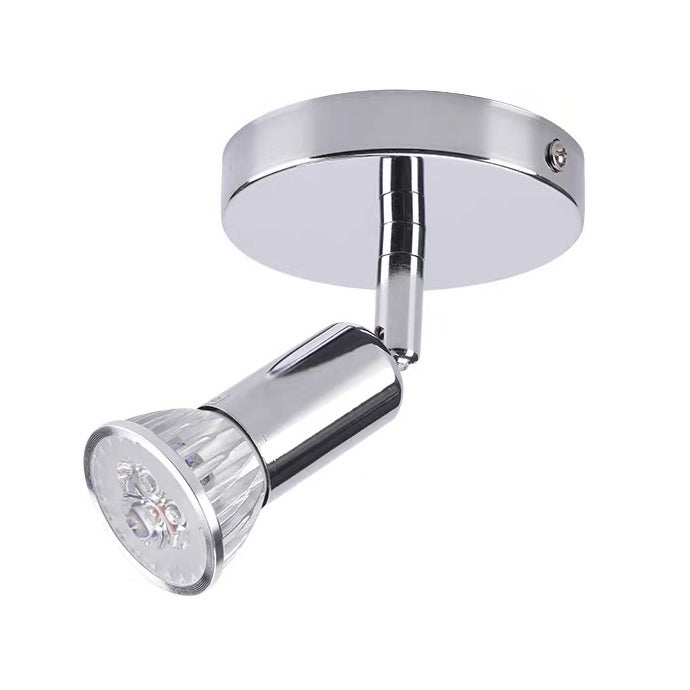 Lampa sufitowa LED, nowoczesna lampa sufitowa, reflektor sufitowy GU10, obrotowy reflektor regulowany o 330°, kinkiet, lampa ścienna