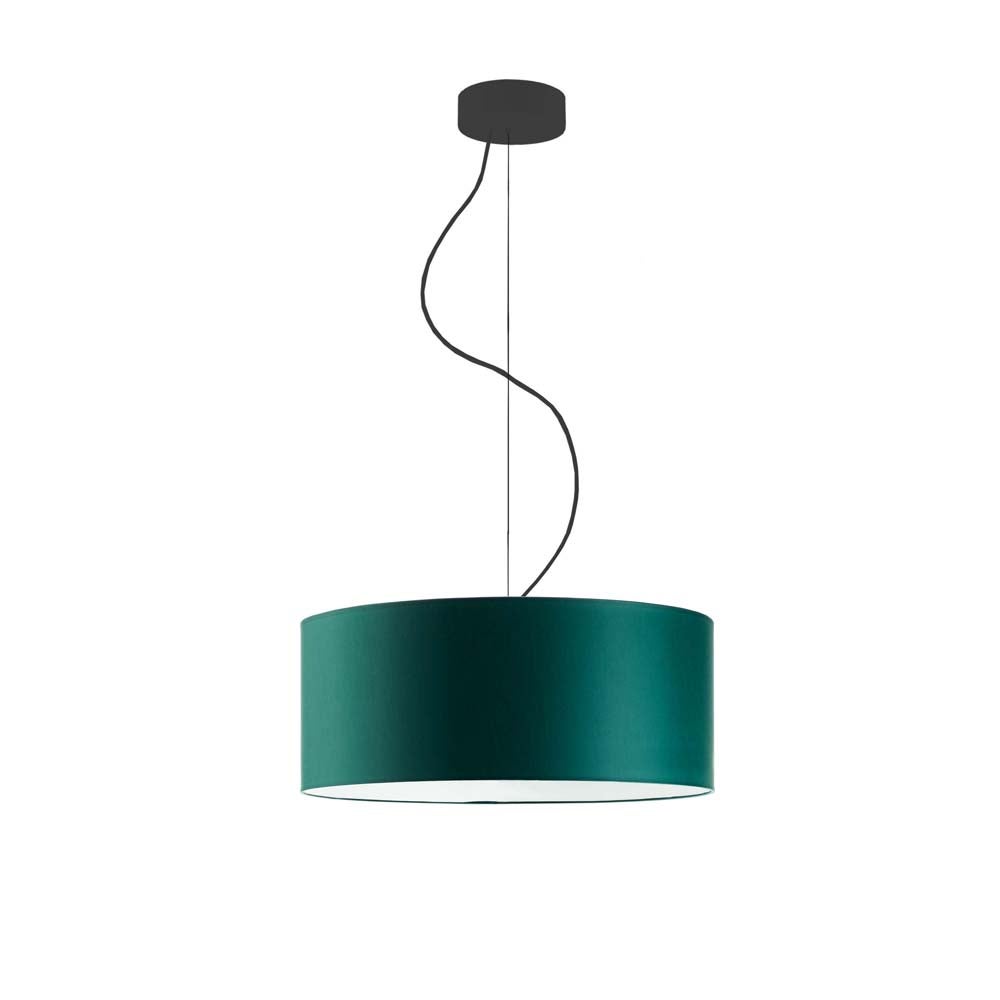 Lampa sufitowa żyrandol lampa wisząca z abażurem walec 40 cm BLUES