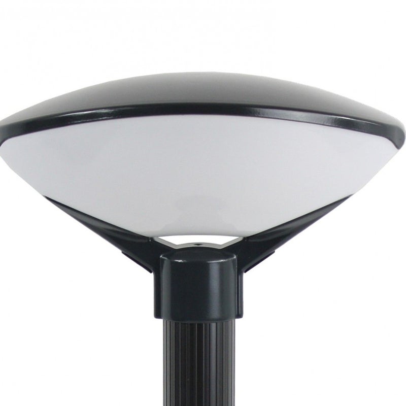 Lampa stojąca ogrodowa 119x33 cm 1xE27 czarna IP54 SU-MA TEO TEO 2