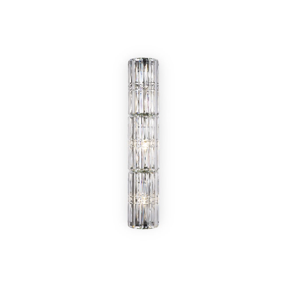 Lampa ścienna glamour kryształ Facet Maytoni MOD094WL-03CH