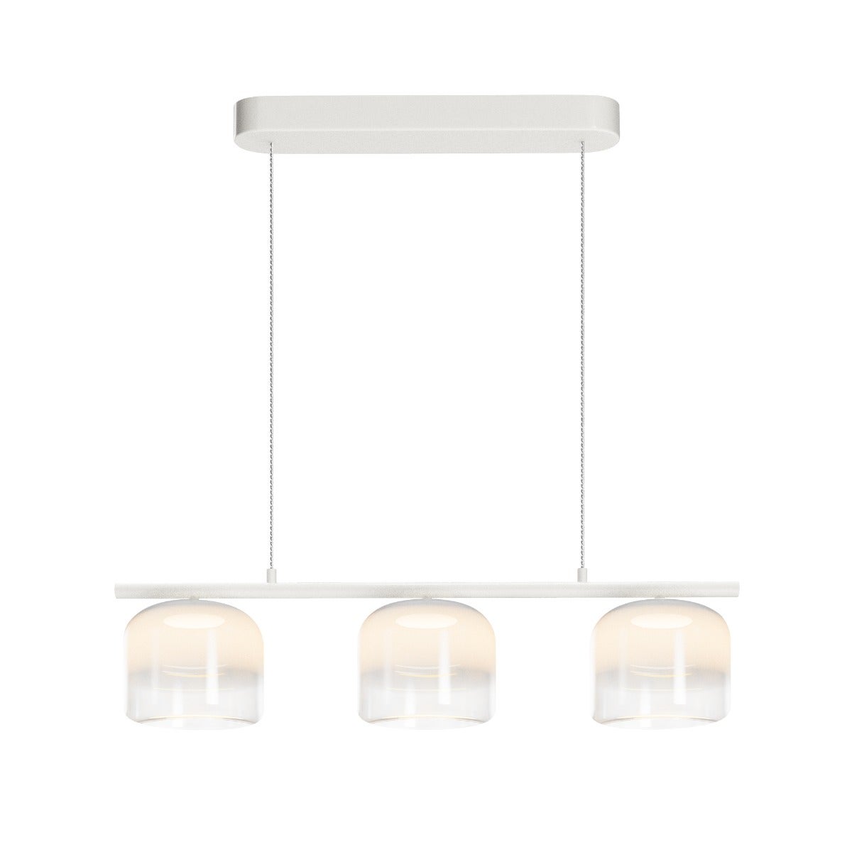 Maytoni Spirito Lampa sufitowa Spirito LED Bar wisząca biała 3000K z możliwością ściemniania