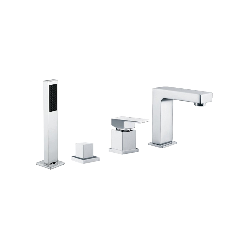 Mexen Cube bateria wannowa, chrom - 72932-00