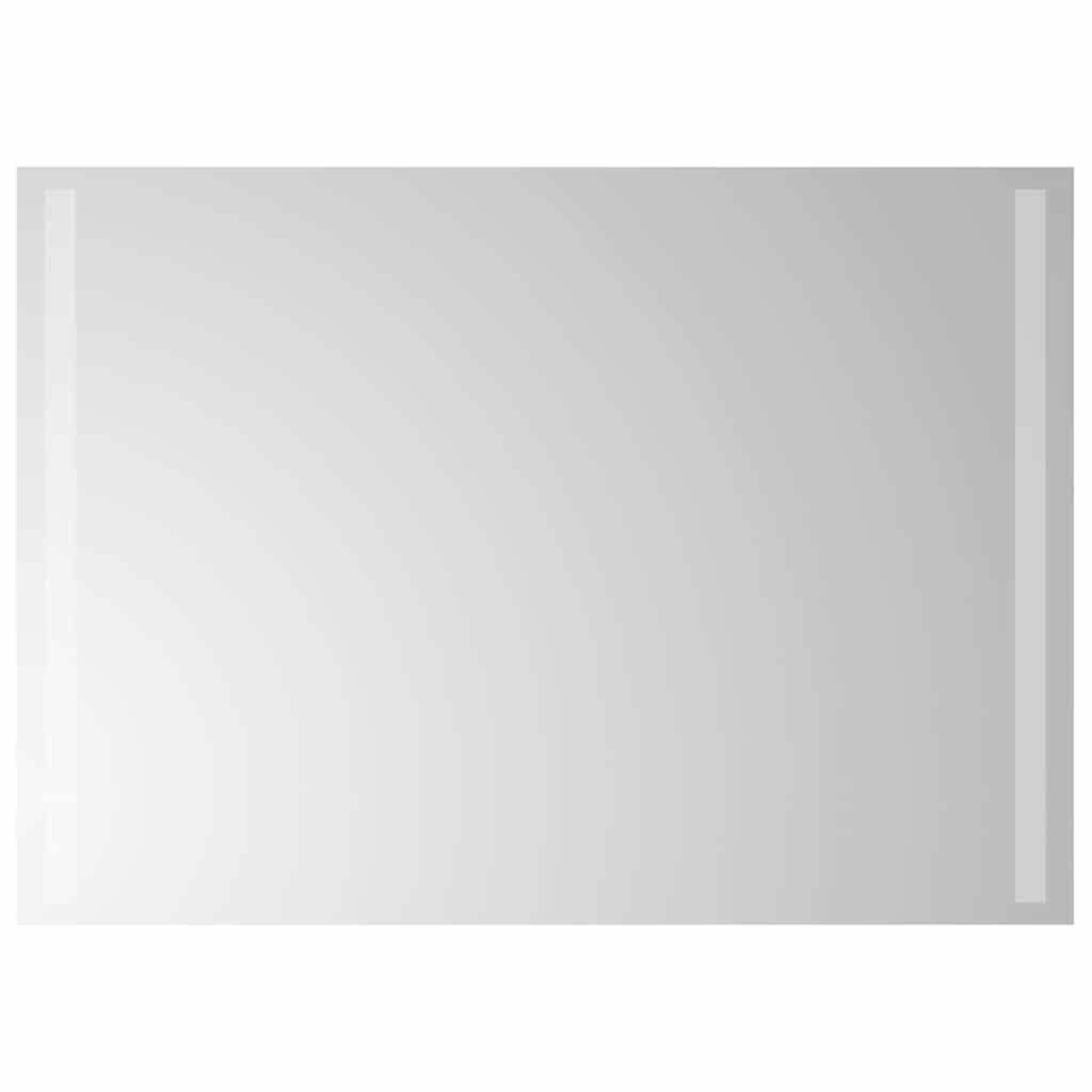 Lustro Łazienkowe Ścienne 70x50 cm z LED 5 V IP65 Przezroczyste