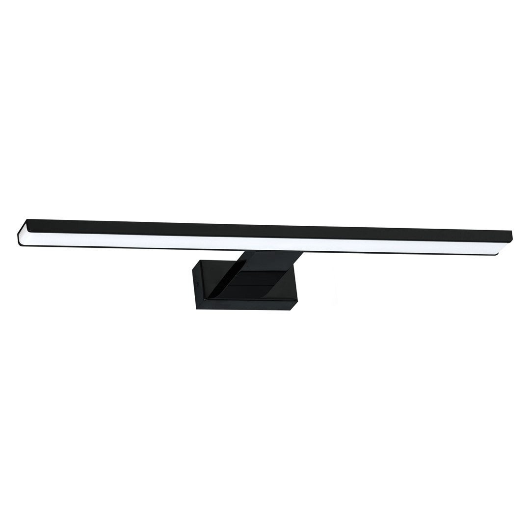 Kinkiet ścienny Shine czarno-biały LED 13.8W 4000K 966lm wym: 4 x 60 x 12 cm akryl IP44 Milagro