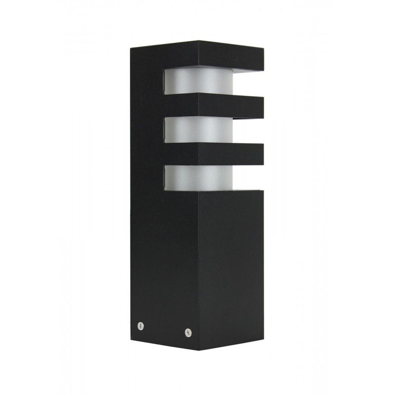Słupek ogrodowy 25 cm 1xE27 czarny IP54 SU-MA RADO RADO 3 BL