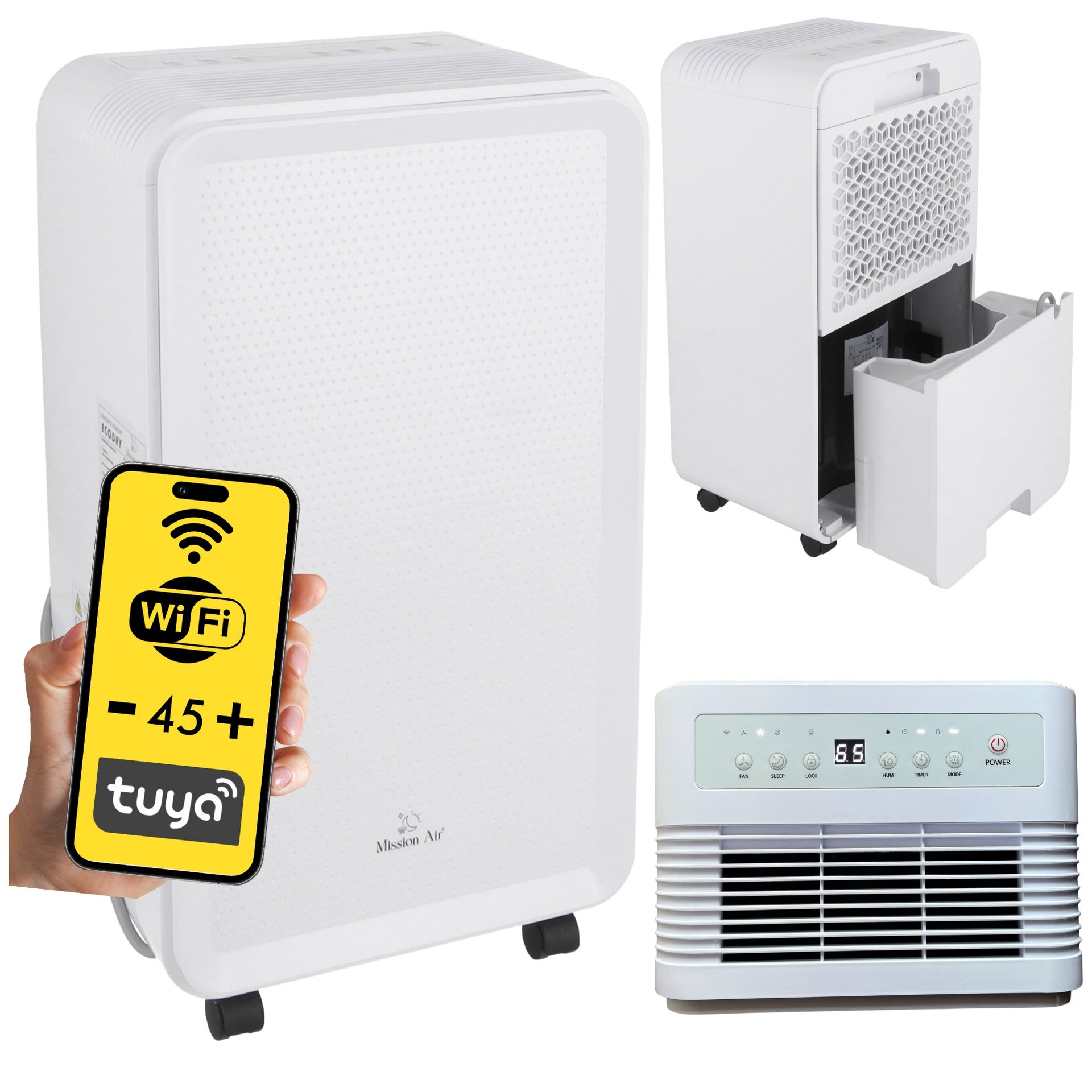 Osuszacz powietrza ECODRY 16L/24h WiFi
