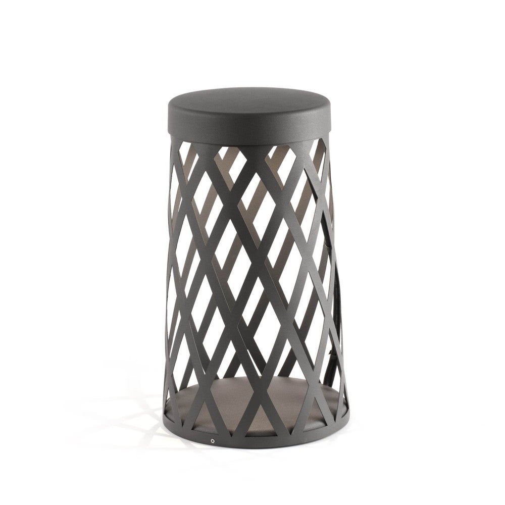 Faro Barcelona - Zintegrowana zewnętrzna lampa słupkowa LED Shadow 11W - lampa ogrodowa i ścieżkowa, 516 lm, 3000 K - 45 cm