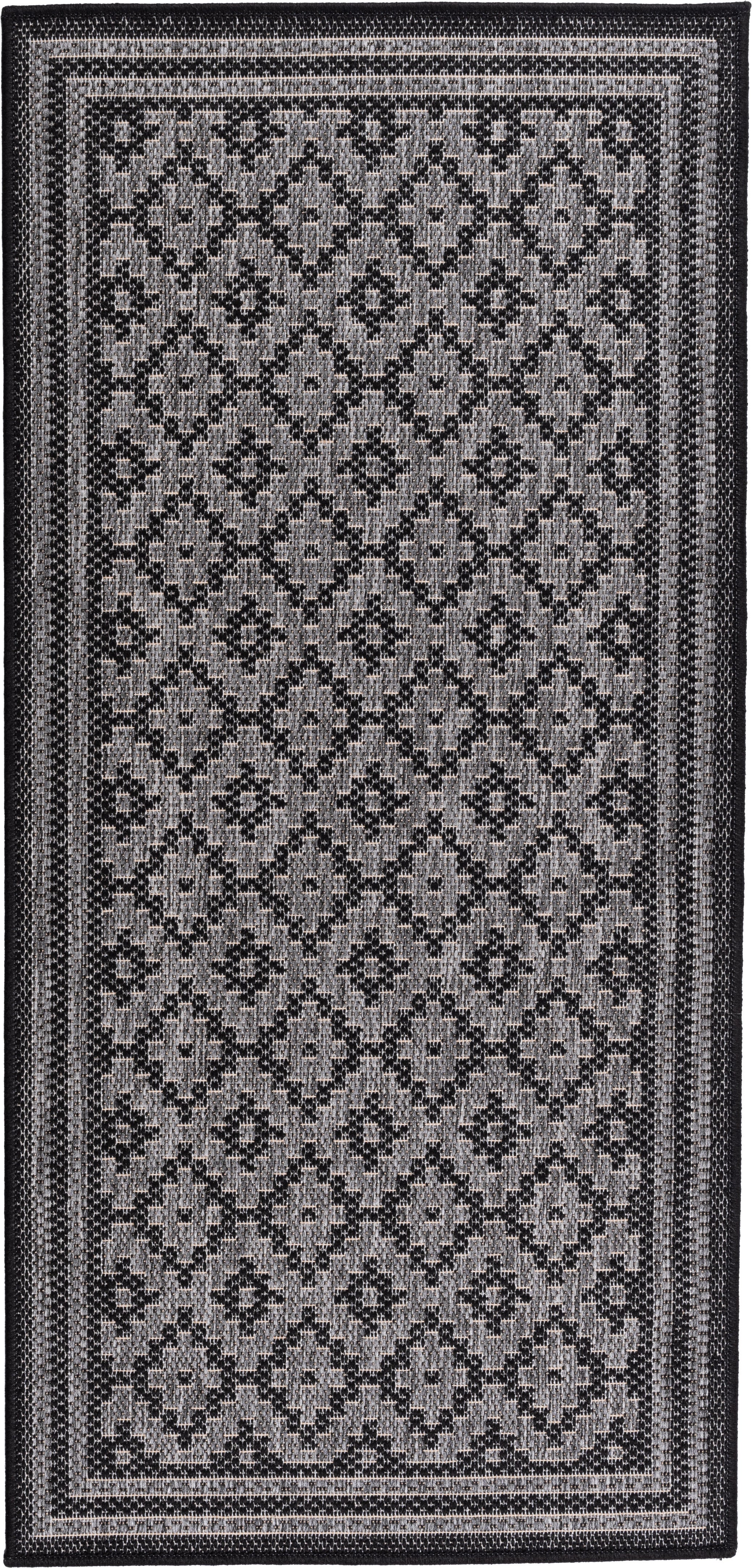 Dywan Zewnętrzny Multidecor Express In 67 x 140 cm romby antracyt 1 szt.
