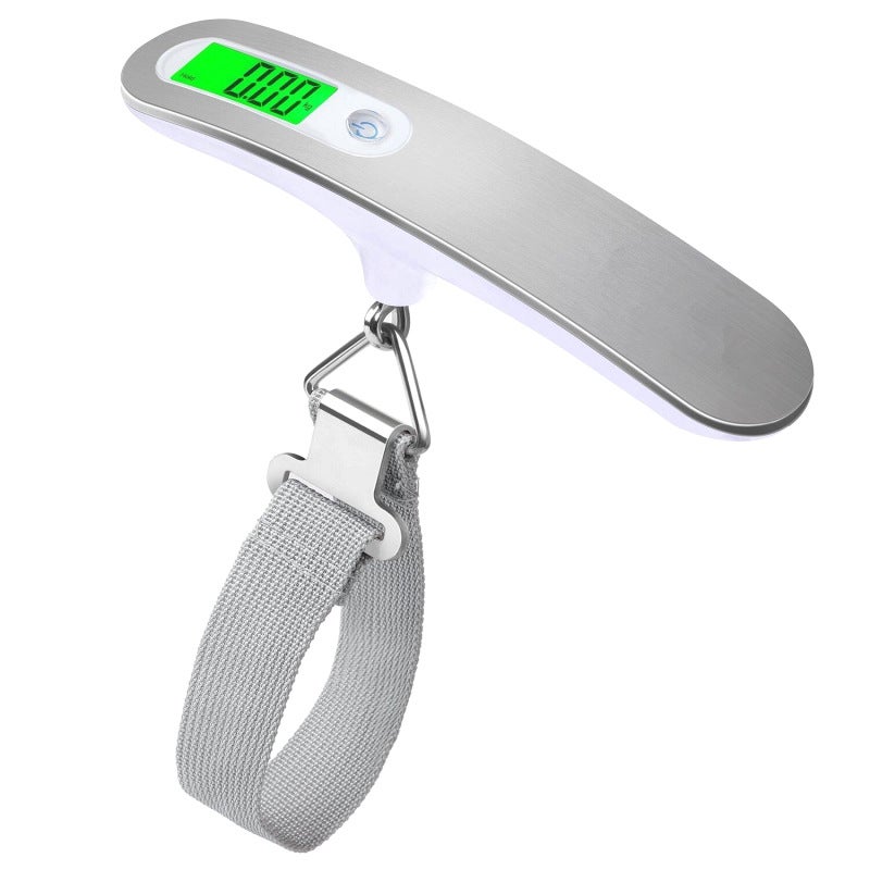 Przenośna elektroniczna waga do bagażu, maks. waga 50 kg / 110 funtów (lb, g, oz, kg), funkcja, blokada wagi, bateria w zestawie, idealna do