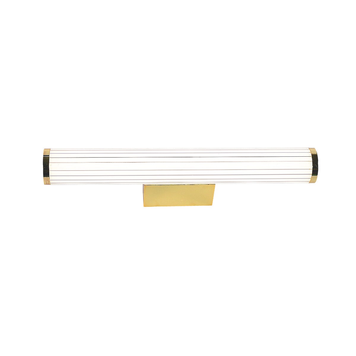 Kinkiet ścienny LED nad lustro VENA złoto-biały 8W zmienna (ciepła / zimna / neutralna) 1361lm akryl wym:11,5x45x12cm IP44 Light Prestige
